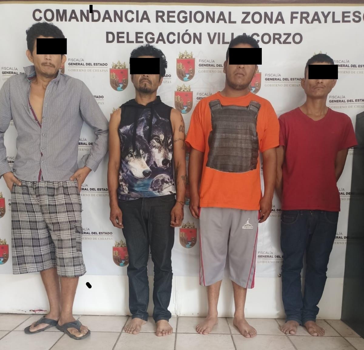 Detienen a cuatro personas por robo ejecutado con violencia y agravado ...