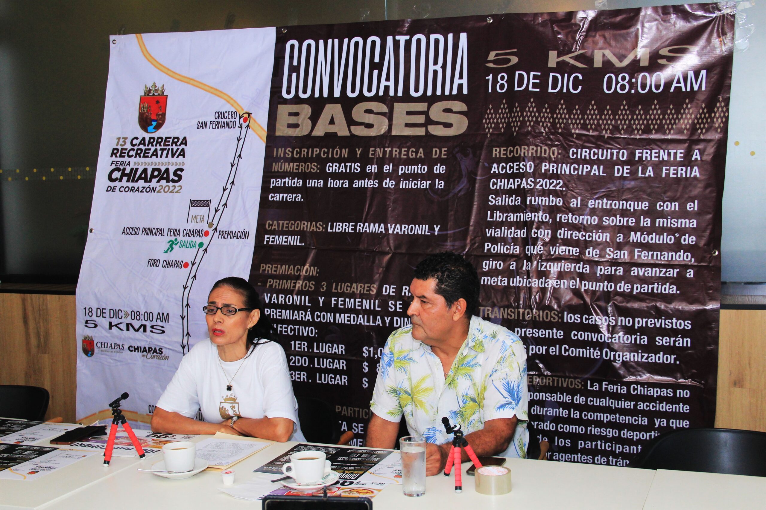 Presentan Carrera Chiapas de Corazón - Noticias Voz e Imagen de Chiapas