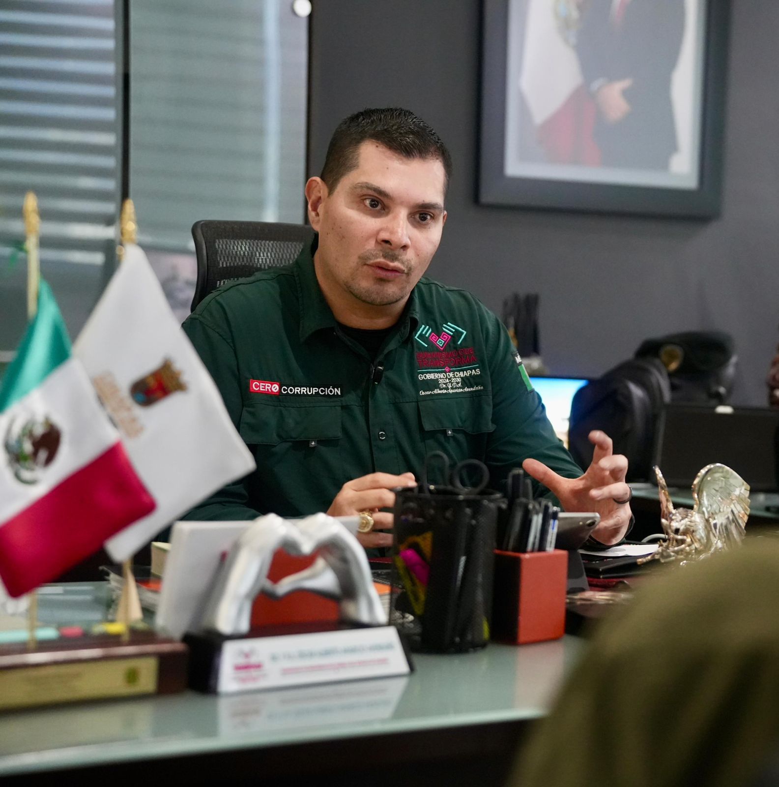 La presencia institucional es permanente - Noticias Voz e Imagen de Chiapas