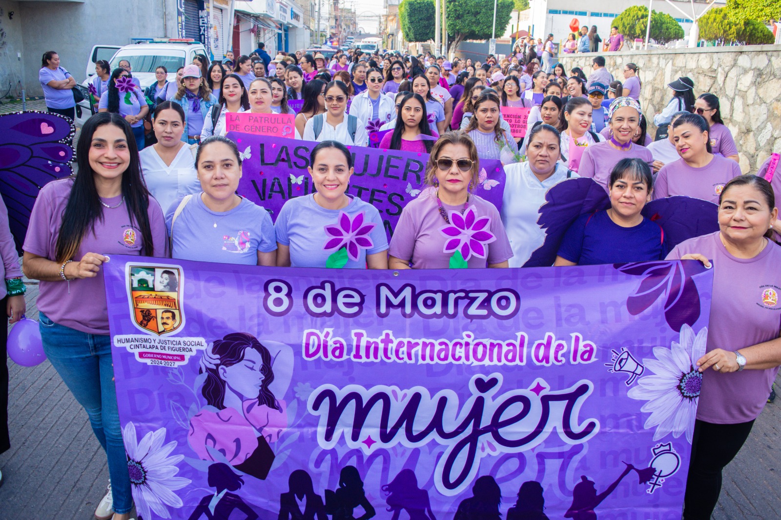 Mujeres marchan en Cintalapa por el Día Internacional de la Mujer ...