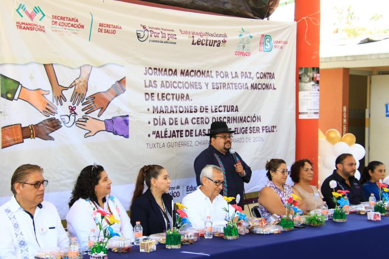Llevan a cabo Jornada Nacional por la Paz y Contra las Adicciones ...