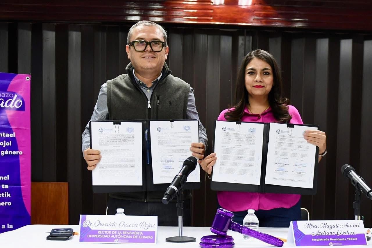 Suscriben convenio de colaboración - Noticias Voz e Imagen de Chiapas