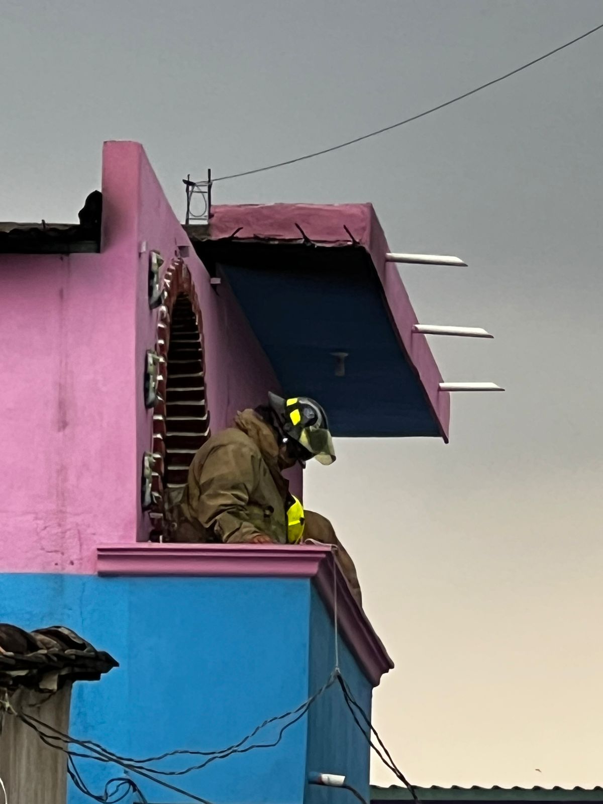 Incendio en vivienda evita tragedia - Noticias Voz e Imagen de Chiapas